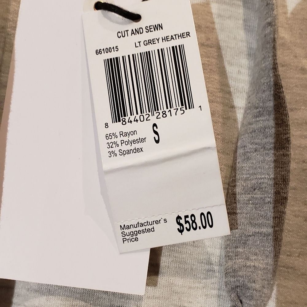 NWT Women's FOR THE REPUBLIC HOODED PULLOVER - Picture 4 of 6